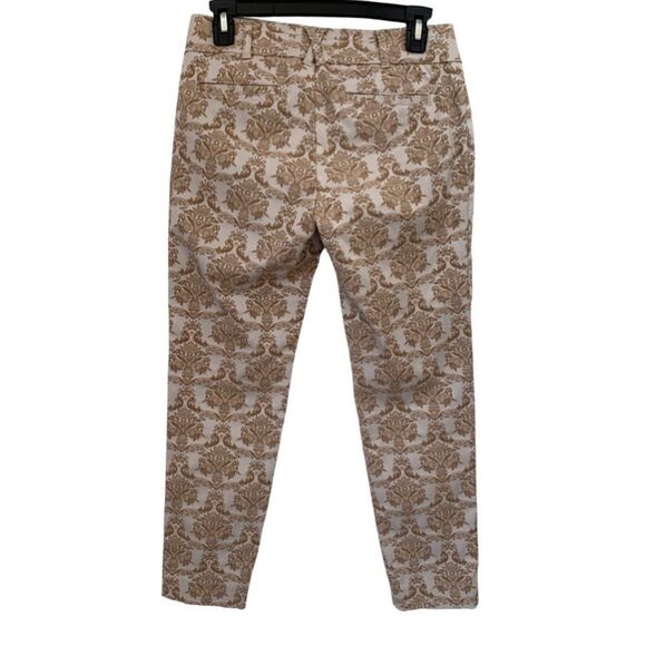 ANTHROPOLOGIE CHARLIE BROCADE ANKLE PANTS - Picture 7 of 10